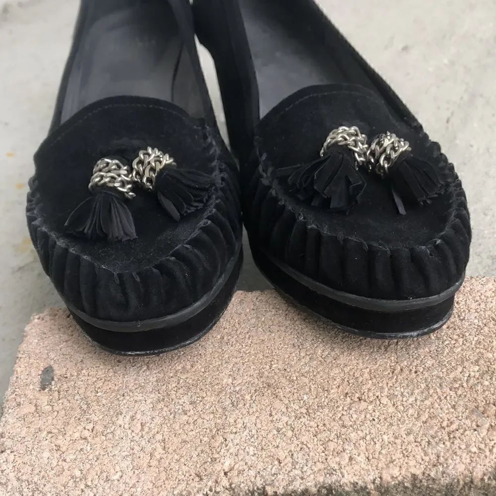 Stuart  Weitzman  platform moccasins - Picture 5 of 8